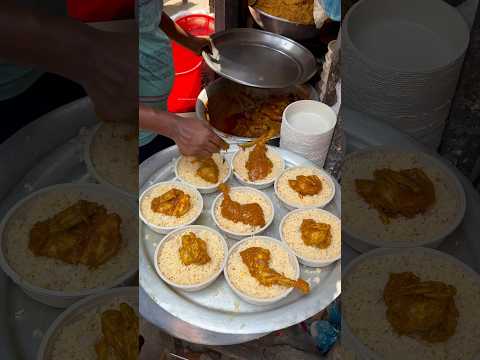 Masaladar White Rice Chicken Biryani | Street Food Bangladesh #shorts #biryani #biryanilovers #food