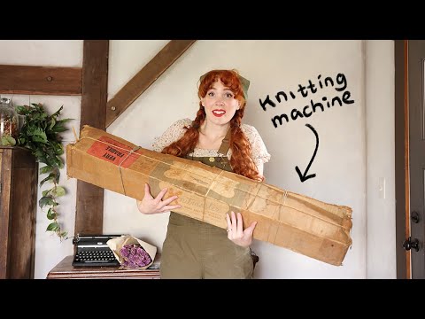 I Found an Old Knitting Machine in my Basement