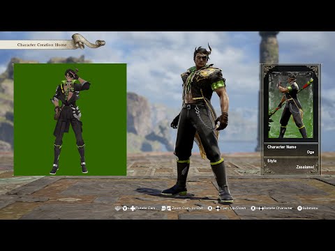 SoulCalibur 6; Aragami Oga, HoloStars JP custom character video guide by Zeno XC