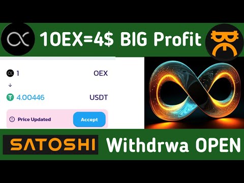 satoshi oex withdrawal || satoshi oex coin listing update || satoshi openex listing price || #oex