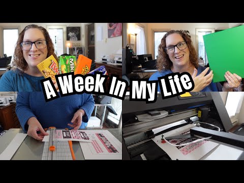 Vlog: Filling Orders, New Books, Retiring Stickers, Movie Night