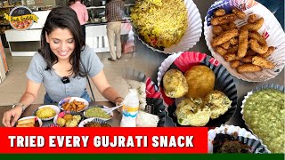 Tried Every Gujrati Snack (Farsaan) in Ahemdabad | Indian Street Food