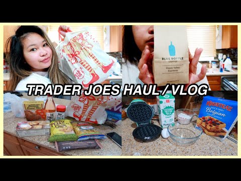 WEEKEND IN MY LIFE |TRADER JOES HAUL, TRYING BLUE BOTTLE COFFEE + COOK W/ ME VLOG