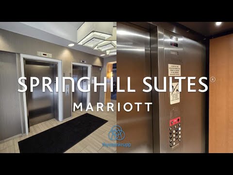 Thyssenkrupp Oildraulic elevators at the Springhill Suites in Erie PA