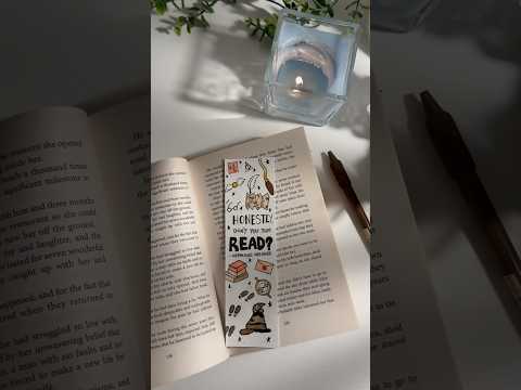 Harry Potter bookmark🪄✨#diy #trending #cinematic #vlog #harrypotter