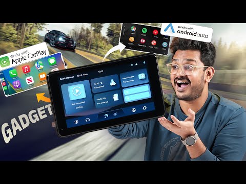 ಬೆಂಕಿ Car ಗ್ಯಾಜೆಟ್⚡️plimpton Wireless Apple Carplay Android Auto Screen for Car