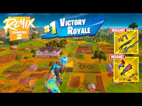 118 Kill Solo Vs Squads Wins Gameplay Full Game (Fortnite Chapter 2 Remix Ps4 Controller)