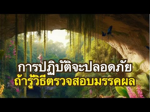 ทางอริยะEp18 วิธีตรวจสอบมรรคผลตนเอง และลักษณะของอินทรีย์๕