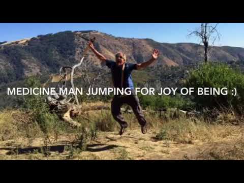 Medicine Man aka Dr. Stephen Blake jumping for BEING :)