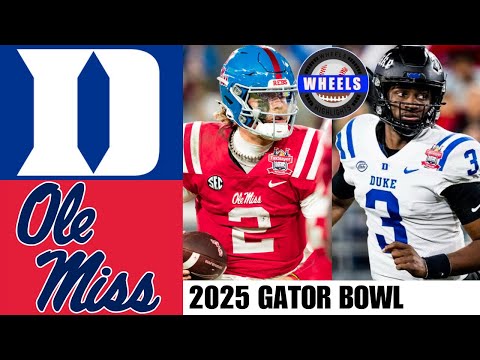 Duke vs #14 Ole Miss Highlights | Gator Bowl | 2025 College Football Highlights