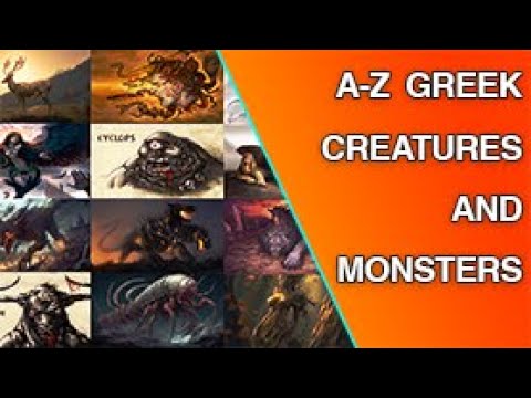 A to Z: The Ultimate Guide to Mythical Creatures from Greek Mythology