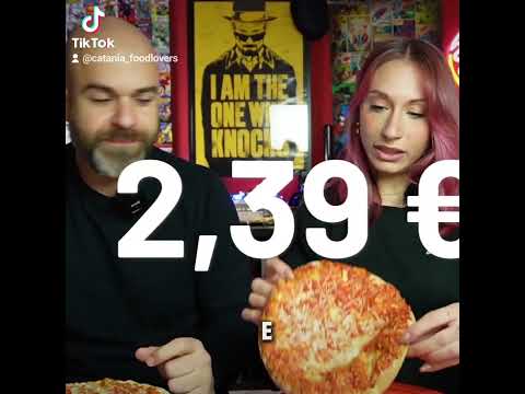 PIZZA DA SUPERMERCATO #foodblogger #catania #sicilia #pizza #streetfood #margherita #lidl