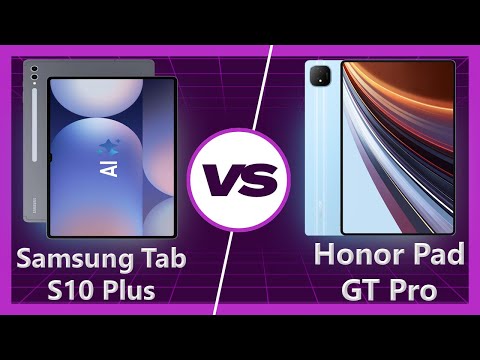 Honor Pad GT Pro vs Samsung Tab S10 Plus Detailed Comparison