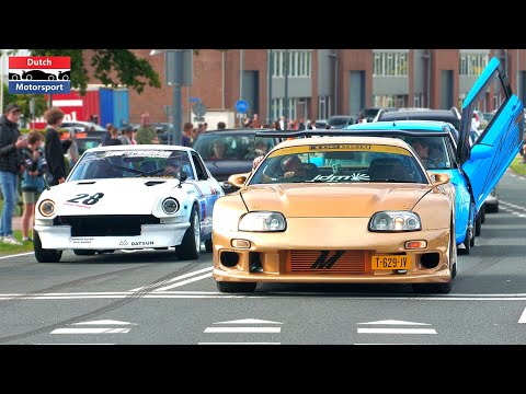 JDM Cars leaving GO Japan 2024 - 700HP Supra, Skyline GTR, AE86, RX7, Kei Cars, Chaser,...