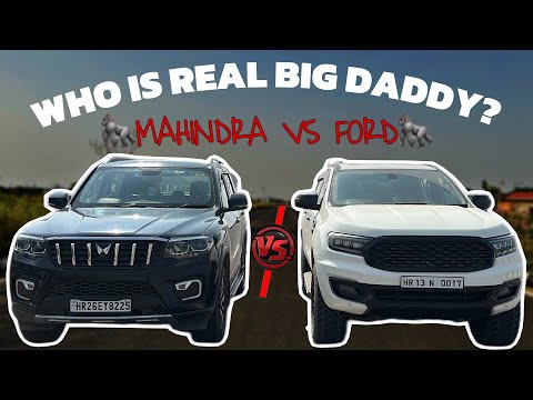 ENDEAVOUR 3.2 VS SCORPIO N: DRAG RACE🔥 (Ford वाले ना देखें)