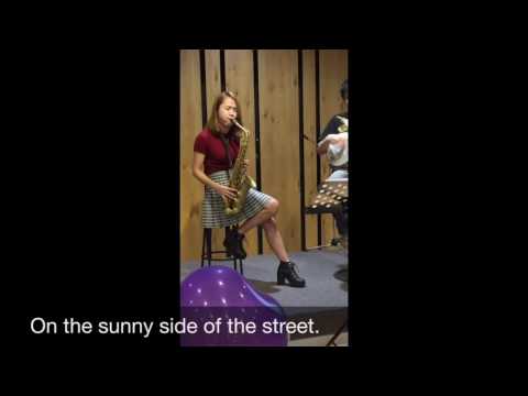 On the sunny side of the street.  Alto sax cover / by Zola 覺慈