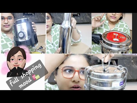 Shopping for my kitchen #Shopping #utensils #offers #shoppingvlog #vlog