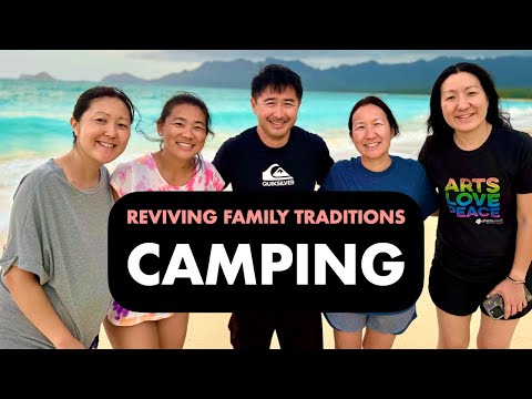 Hawaii Family Camping, First time in 25 years!