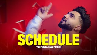 SCHEDULE (OFFICIAL VIDEO) | TEGI PANNU | MANNI SANDHU | NEW PUNJABI SONG 2024