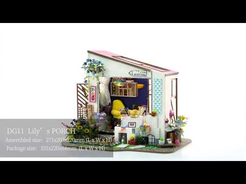 Rolife Best Gift Ideal |  Miniature House-Lily's Porch | Rolife