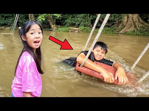 ช่วยด้วย! พี่เบสท์ติดอยู่กลางแม่น้ำ | บริ้งค์ไบรท์