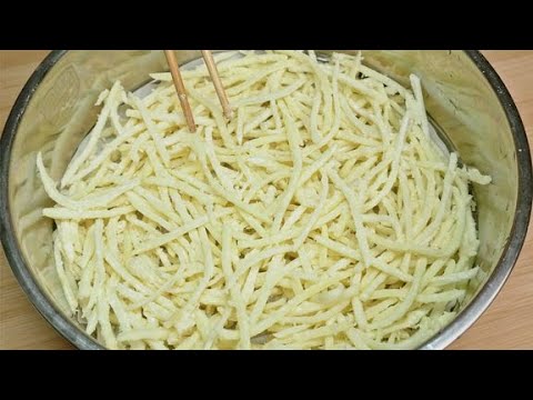 Potato shreds are steamed on the pot, teach you the latest special methods, only 3 yuan at home