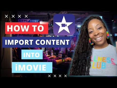 How to Import Content Into iMovie(video1) - iMovie Series for Beginners