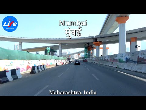 Driving Mumbai City - 4K HDR - Marine Drive to Dadar - Coastal Road Update | Life Walk and Drive