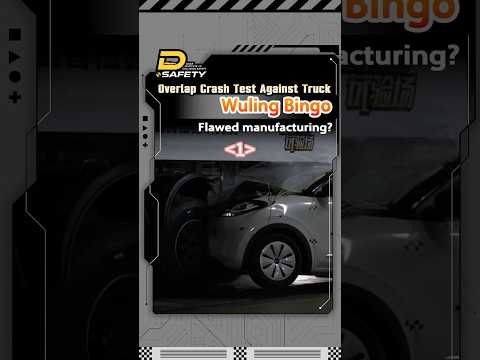 Flawed Manufacturing？Wuling Bingo Crash Test#safetyfirst #crashtest  #dcarstudio