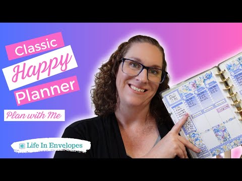 Classic Happy Planner / Vertical / Plan With Me / May 2023 / Life In Envelopes Etsy Sticker Shop