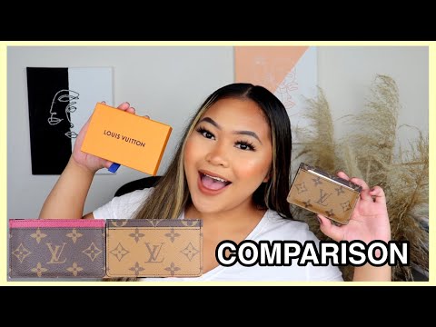 LOUIS VUITTON CARD HOLDER UNBOXING + REVIEW |REVERSE MONOGRAM 2020