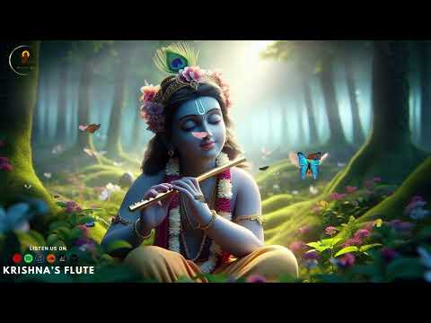 Krishna's Flute Music || Stress Relief Music, Sleep Music, Meditation Music, Study, Calming Music