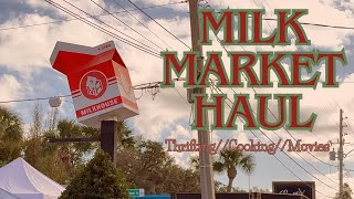 🥛 Milk Market Haul and Movie Time 🍿  ~ VLOG ~ thrifting//cooking//movie