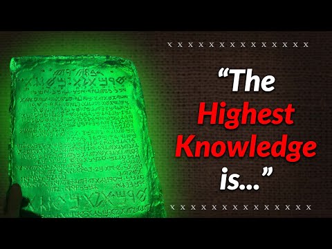 The Secret Knowledge Of The Emerald Tablet