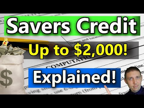 Retirement Savers Tax Credit Explained! 💰 (SAVE For Retirement and REDUCE Taxes at the SAME time!)