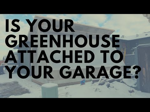 Is Your Greenhouse Attached to Your Garage?