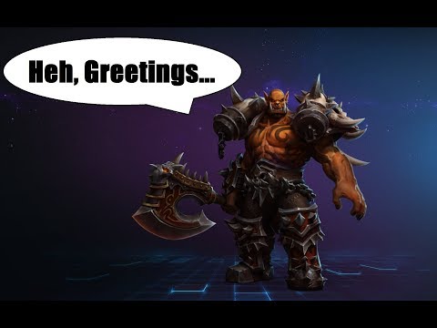 Garrosh Hellscream Dialogues