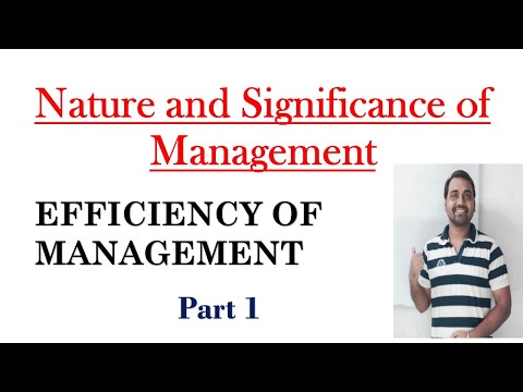 🔴 Nature and significance of management Class 12 || Bst