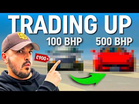 Trading Up Car Challenge – 100bhp to 500bhp! | Ep.1