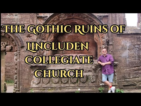 The Gothic Ruins of Lincluden Collegiate Church. Lincluden Abbey. Dumfries.