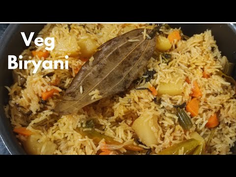 Veg Biryani Recipe | Tasy Vegetable Biryani Recipe without Pressure Cooker