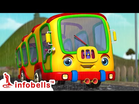 ನನ್ನ ಸ್ಕೂಲ್ ಬಸ್ - School Bus Song | Kannada Rhymes for Children | Infobells #kannadarhymes #bussong