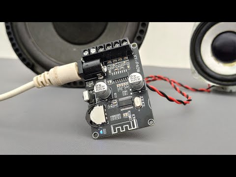 XY-P40W Amplifier Board Wiring and Sound Test | Class D Stereo Bluetooth with Amplifier