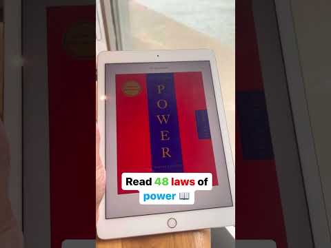 Read this book to protect yourself from getting manipulated #shorts #youtubeshorts #48lawsofpower