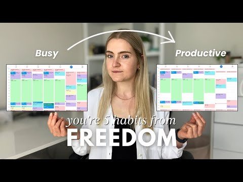 5 Habits That Save Me 25+ Hours a Week | Time Management For Busy People