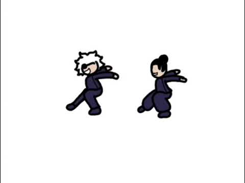 Gojo and Geto Hit the Griddy - JUJUTSU KAISEN Animation (by @BlueXJae)