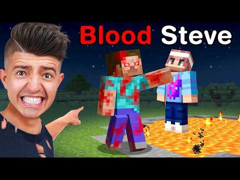 I Scared My Friend as BLOOD STEVE in Minecraft