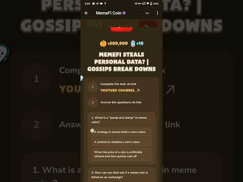 MEMEFI STEALS PERSONAL DATA? | MEMEFI EXPLAINED