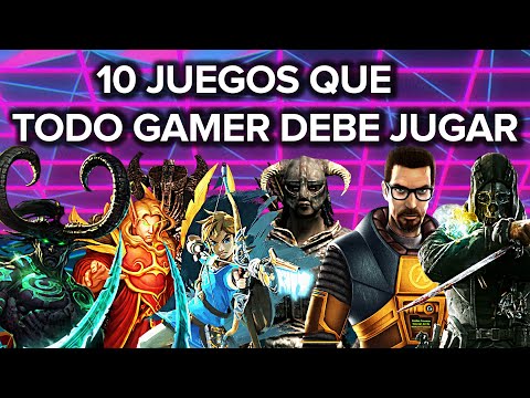 TOP 10 Juegos que TODO GAMER TIENE QUE JUGAR en su vida