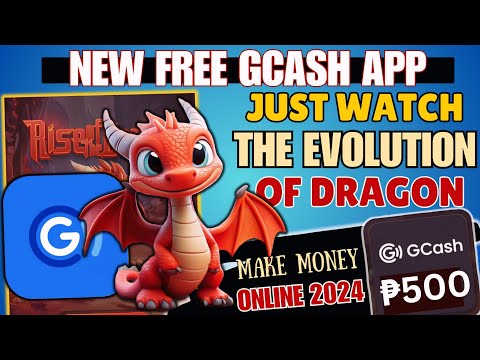 BAGONG GCASH GAME=RISE OF THE DRAGONS APP||OPEN MO LANG ANG APP NATO|LEGIT 100%#earningapp#howto